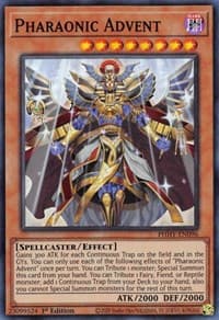 Pharaonic Advent - Photon Hypernova - YuGiOh card