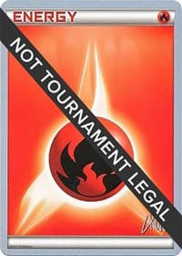 Fire Energy - 2011 (Christopher Kan) - World Championship Decks - Pokemon card