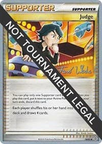Judge - 2011 (Gustavo Wada) - World Championship Decks - Pokemon card