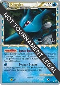 Kingdra - 2011 (Gustavo Wada) - World Championship Decks - Pokemon card