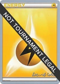 Lightning Energy - 2011 (David Cohen) - World Championship Decks - Pokemon card