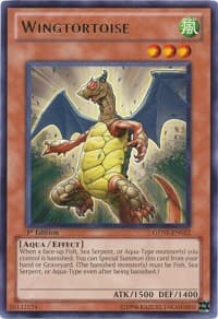 Wingtortoise - Generation Force - YuGiOh card