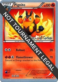 Pignite - 2011 (David Cohen) - World Championship Decks - Pokemon card