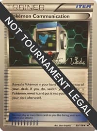 Pokemon Communication - 2011 (Gustavo Wada) - World Championship Decks - Pokemon card