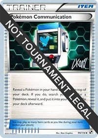 Pokemon Communication - 2011 (Christopher Kan) - World Championship Decks - Pokemon card