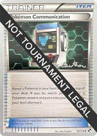 Pokemon Communication - 2011 (Ross Cawthon) - World Championship Decks - Pokemon card