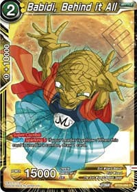 Babidi, Behind it All - Power Absorbed - Dragon Ball Super: Masters card