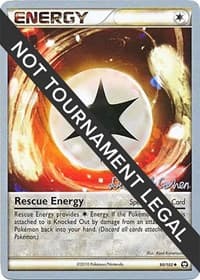 Rescue Energy - 2011 (David Cohen) - World Championship Decks - Pokemon card