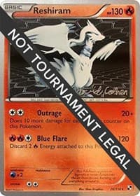 Reshiram - 2011 (David Cohen) - World Championship Decks - Pokemon card