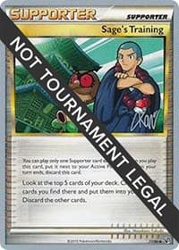 Sage's Training - 2011 (Christopher Kan) - World Championship Decks - Pokemon card