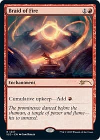 Braid of Fire (1247) - Secret Lair Drop Series - Magic: The Gathering card