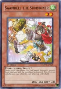 Saambell the Summoner - Generation Force - YuGiOh card