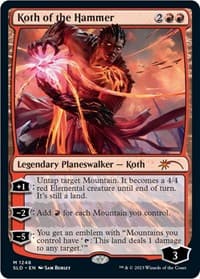 Koth of the Hammer - Secret Lair Drop Series - Magic: The Gathering card