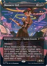 Massacre Girl - Secret Lair Drop Series - Magic: The Gathering card