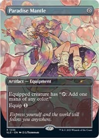 Paradise Mantle - Secret Lair Drop Series - Magic: The Gathering card