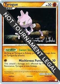 Tyrogue - 2011 (Gustavo Wada) - World Championship Decks - Pokemon card