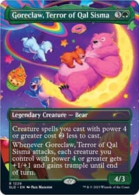Goreclaw, Terror of Qal Sisma - Secret Lair Drop Series - Magic: The Gathering card