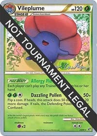 Vileplume - 2011 (Ross Cawthon) - World Championship Decks - Pokemon card