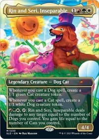 Rin and Seri, Inseparable (1230) - Secret Lair Drop Series - Magic: The Gathering card