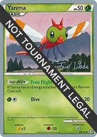 Yanma - 2011 (Gustavo Wada) - World Championship Decks - Pokemon card