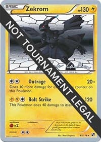 Zekrom - 2011 (Ross Cawthon) - World Championship Decks - Pokemon card