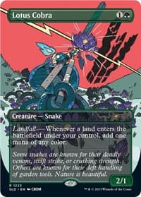 Lotus Cobra - Secret Lair Drop Series - Magic: The Gathering card