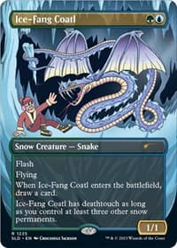 Ice-Fang Coatl (1225) - Secret Lair Drop Series - Magic: The Gathering card