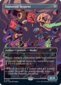 Stonecoil Serpent - Secret Lair Drop Series - Magic: The Gathering card