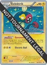 Eelektrik - 2012 (Chase Moloney) - World Championship Decks - Pokemon card