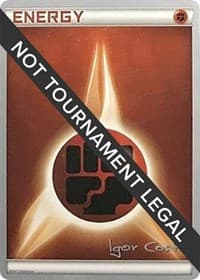 Fighting Energy - 2012 (Igor Costa) - World Championship Decks - Pokemon card