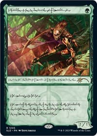 Glistener Elf (Phyrexian) - Secret Lair Drop Series - Magic: The Gathering card