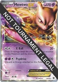 Mewtwo EX - 2012 (Chase Moloney) - World Championship Decks - Pokemon card