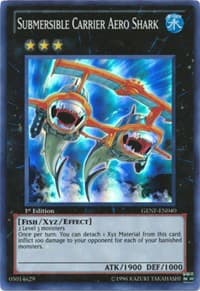 Submersible Carrier Aero Shark - Generation Force - YuGiOh card