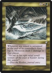 Monsoon - Ice Age - Magic: The Gathering card