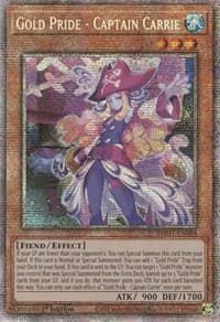 Gold Pride - Captain Carrie (Starlight Rare) - Photon Hypernova - YuGiOh card