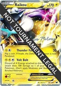 Raikou EX - 2012 (Chase Moloney) - World Championship Decks - Pokemon card