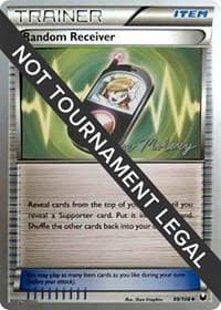 Random Receiver - 2012 (Chase Moloney) - World Championship Decks - Pokemon card