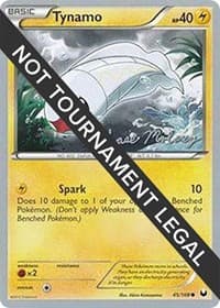 Tynamo - 2012 (Chase Moloney) - World Championship Decks - Pokemon card
