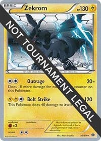Zekrom - 2012 (Chase Moloney) - World Championship Decks - Pokemon card
