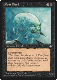 Moor Fiend - Ice Age - Magic: The Gathering card