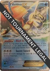 Keldeo EX - 2013 (Ian Whiton) - World Championship Decks - Pokemon card