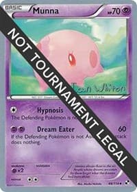 Munna - 2013 (Ian Whiton) - World Championship Decks - Pokemon card