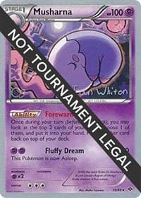 Musharna - 2013 (Ian Whiton) - World Championship Decks - Pokemon card
