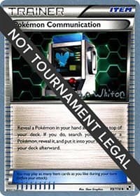 Pokemon Communication - 2013 (Ian Whiton) - World Championship Decks - Pokemon card
