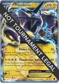 Thundurus EX - 2013 (Yugo Sato) - World Championship Decks - Pokemon card