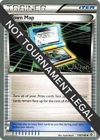 Town Map - 2013 (Ian Whiton) - World Championship Decks - Pokemon card