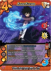 Flame Flicker - UniVersus: My Hero Academia: League of Villains - UniVersus card