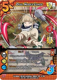Dual Needle Lunge - UniVersus: My Hero Academia: League of Villains - UniVersus card