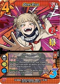 Gory Stab - UniVersus: My Hero Academia: League of Villains - UniVersus card