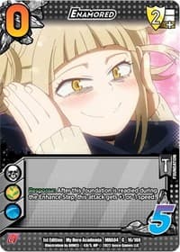 Enamored - UniVersus: My Hero Academia: League of Villains - UniVersus card
